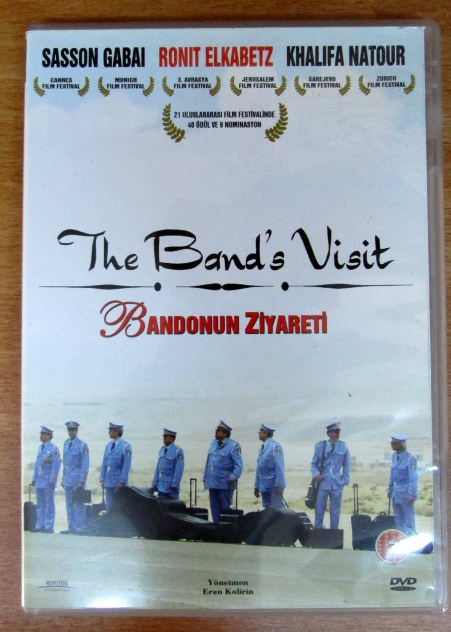 BANDONUN ZİYARETİ - THE BAND'S VISIT -  ביקור התזמורת - ERAN KOLIRIN - DVD 2.EL