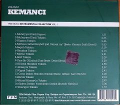 KEMANCI / VIOLONIST / 17 SEÇME KLASİK ESER / SELECTED CLASSICAL TURKISH SONGS (2009) TFM CD 2.EL