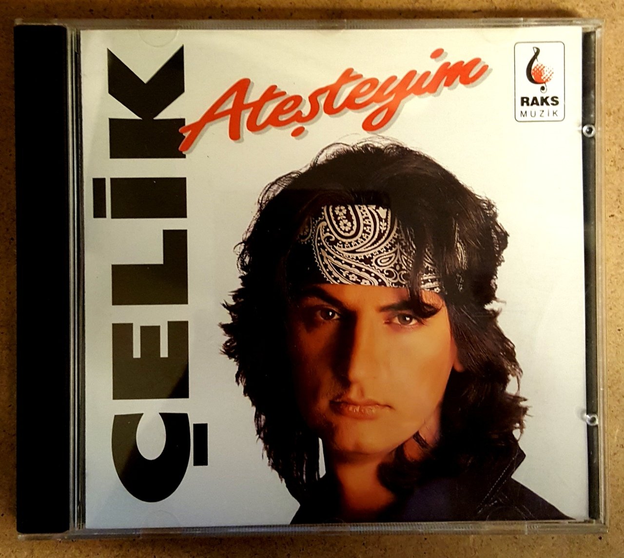 ÇELİK - ATEŞTEYİM (1993) - CD RAKS MÜZİK 2.EL