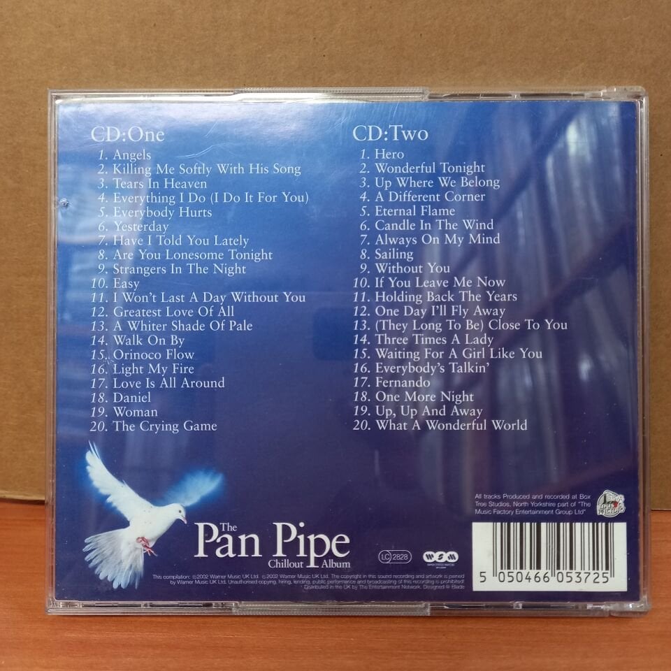 THE PAN PIPE CHILLOUT ALBUM / 40 CLASSIC CHILLED OUT SOUNDS FOR THE MODERN WORLD (2002) - CD 2. EL