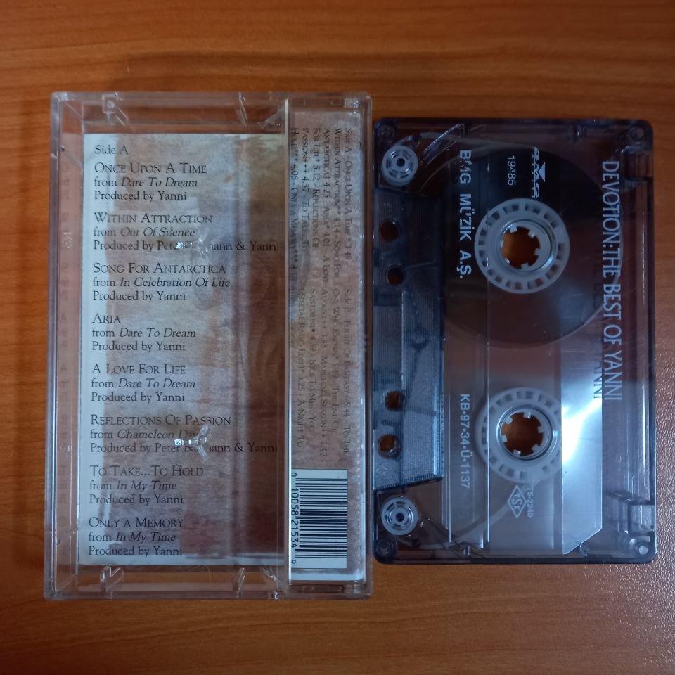 YANNI - DEVOTION (1997) - KASET 2.EL