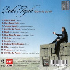 BEDRİ AYSELİ - ÖLÜM İLE AYRILIK (2009) - CD SIFIR