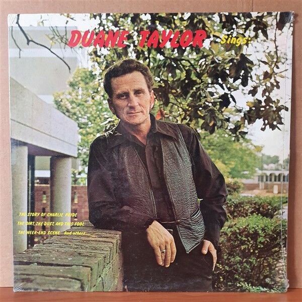 DUANE TAYLOR - SINGS (1974) - LP DÖNEM BASKISI SIFIR PLAK