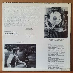 DUANE TAYLOR - SINGS (1974) - LP DÖNEM BASKISI SIFIR PLAK