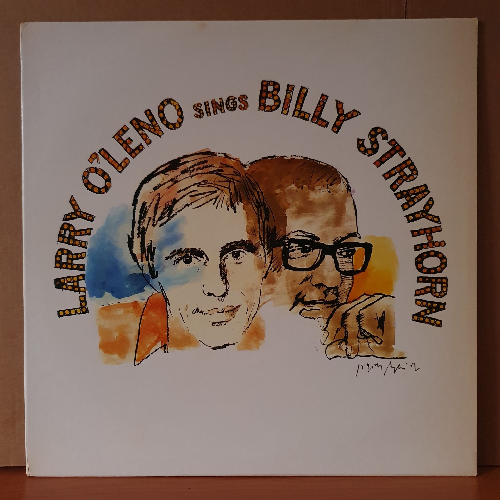 LARRY O'LENO SINGS BILLY STRAYHORN (1984) - LP 2.EL PLAK
