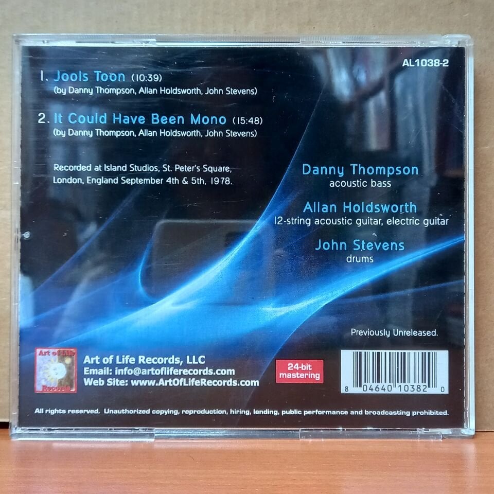 DANNY THOMPSON, ALLAN HOLDSWORTH, JOHN STEVENS – PROPENSITY (2009) - CD 2.EL