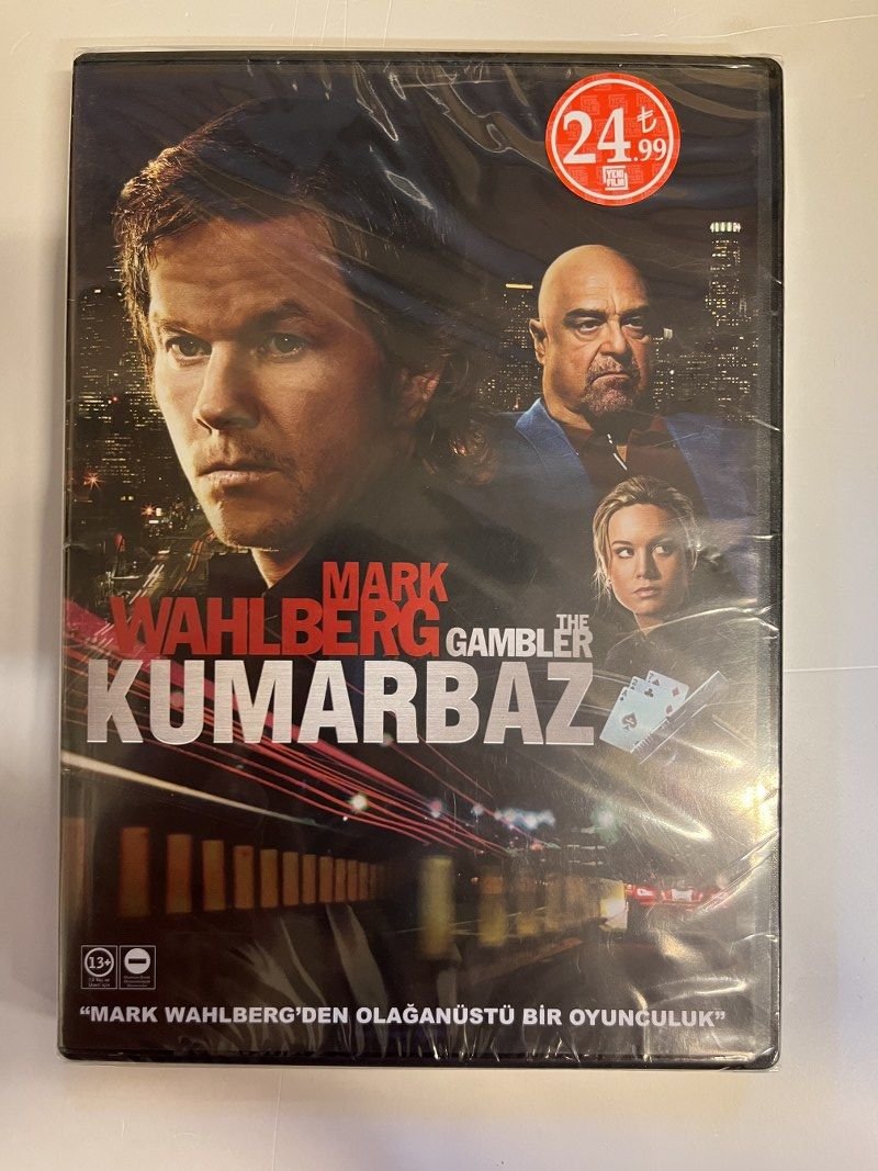 THE GAMBLER - KUMARBAZ - MARK WAHLBERG - DVD AMBALAJINDA SIFIR