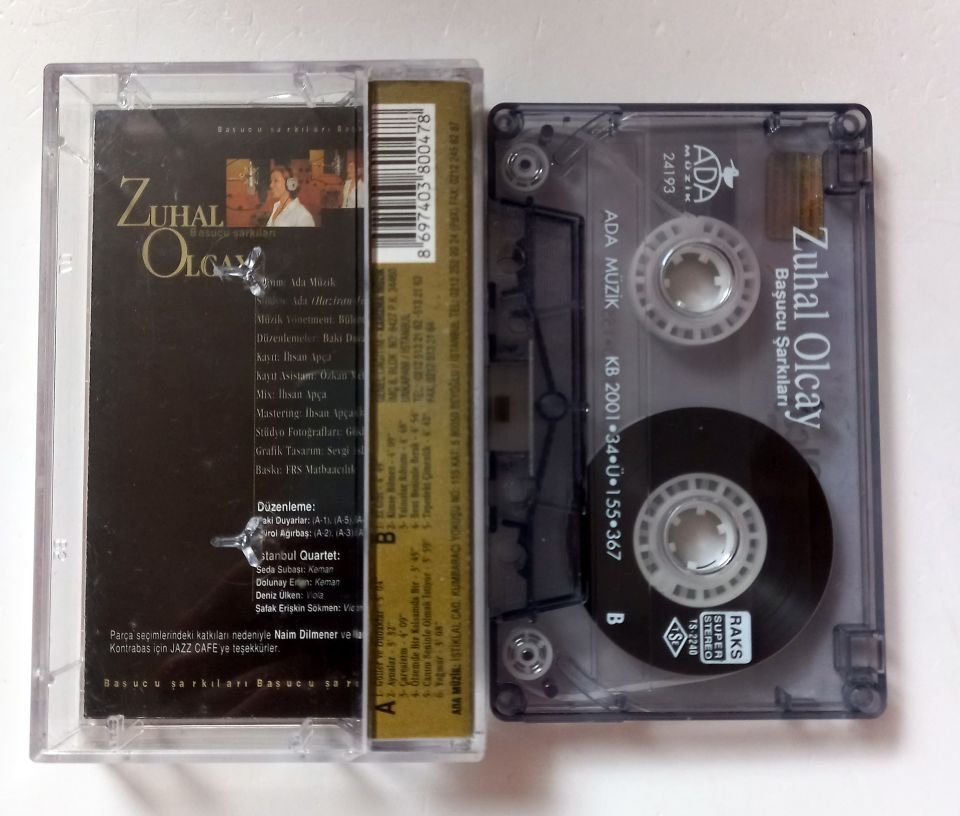 ZUHAL OLCAY – BAŞUCU ŞARKILARI (2001) - KASET 2.EL