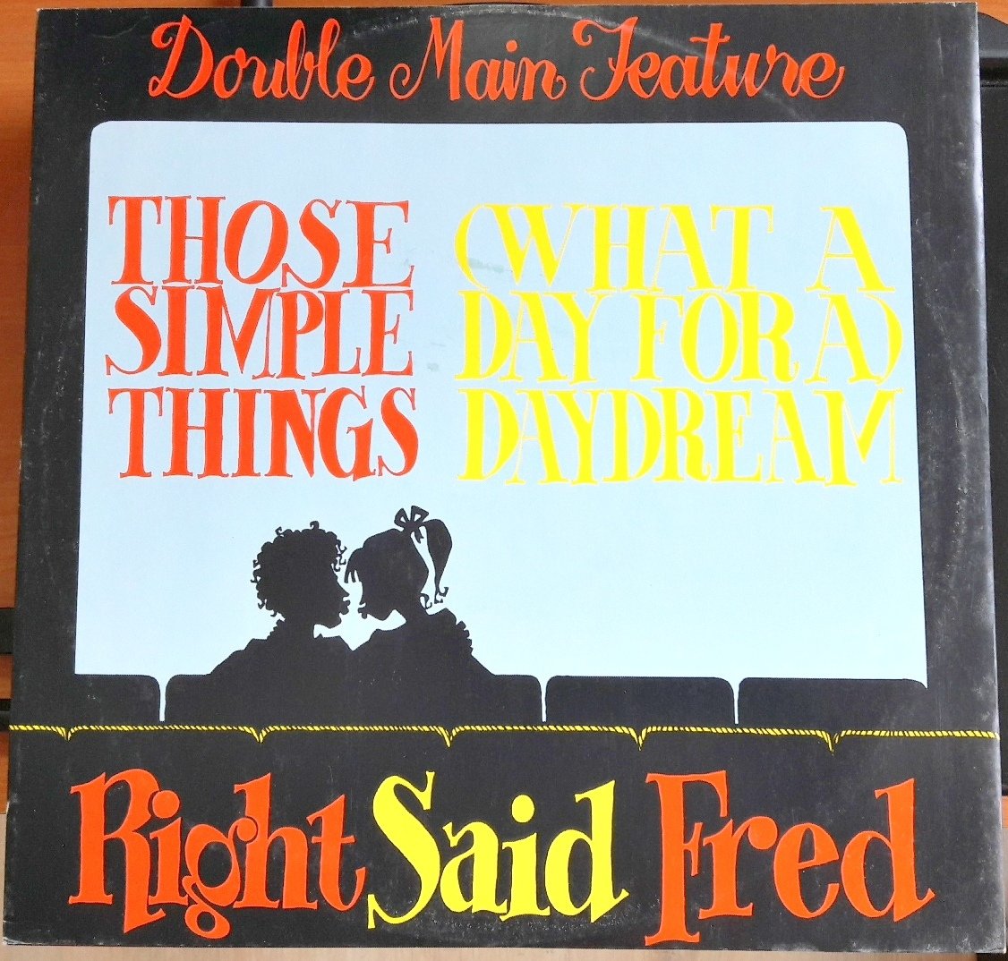 RIGHT SAID FRED - THOSE SIMPLE THINGS (1992) - 12'' MAXI SINGLE PLAK 2.EL