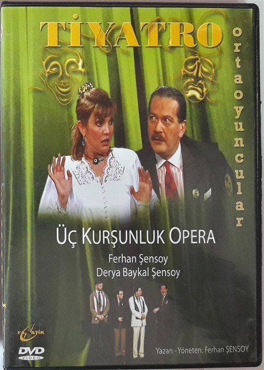ORTAOYUNCULAR ÜÇ KURŞUNLUK OPERA - DERYA BAYKAL - FERHAN ŞENSOY - DVD 2.EL