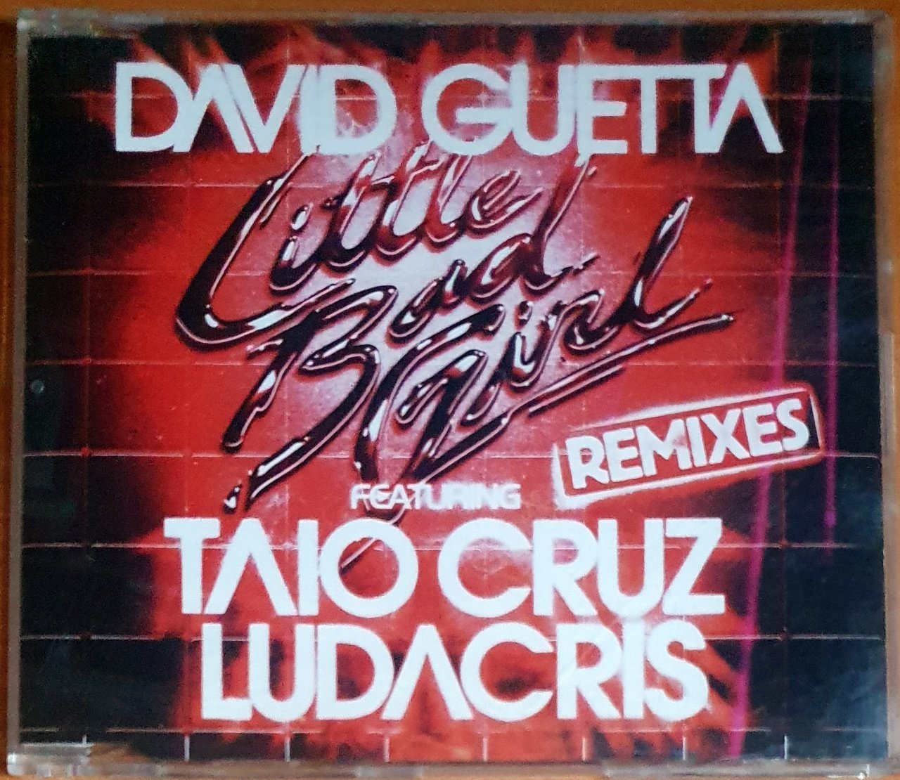 DAVID  GUETTA - LITTLE BAD GIRL (2011) - CD SINGLE 2.EL