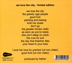 HEFNER - WE LOVE THE CITY (2000) - 2CD LIMITED EDITION 2.EL