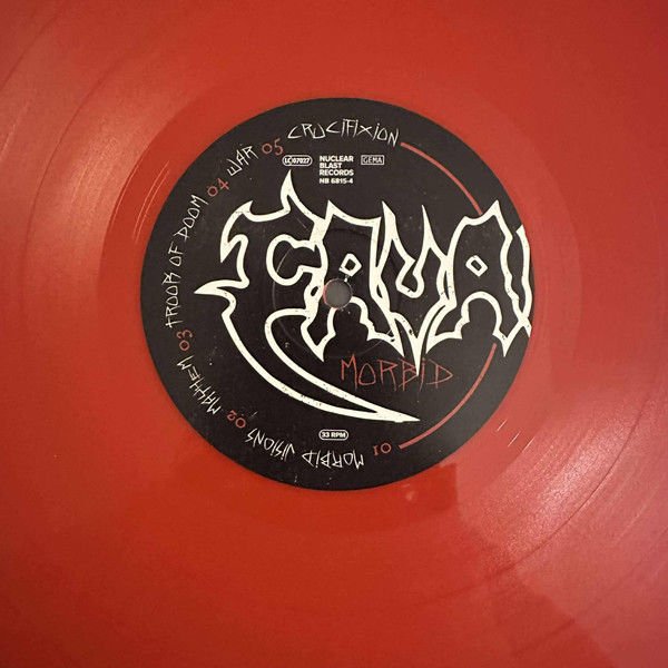 CAVALERA - MORBID VISIONS (2023) - LP 2024 LIMITED EDITION RED COLORED SIFIR PLAK