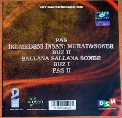 SONER SARIKABADAYI - PAS (2010) - CD SINGLE 2.EL