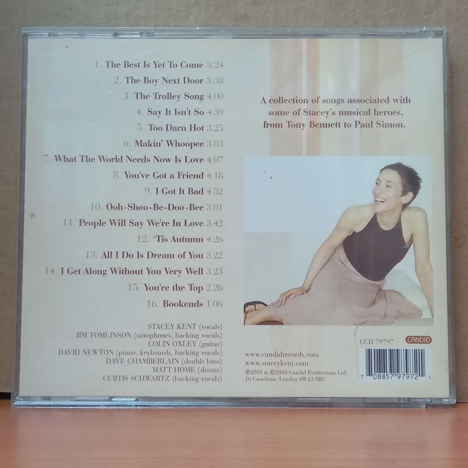 STACEY KENT - THE BOY NEXT DOOR (2003) - İMZALI CD 2.EL