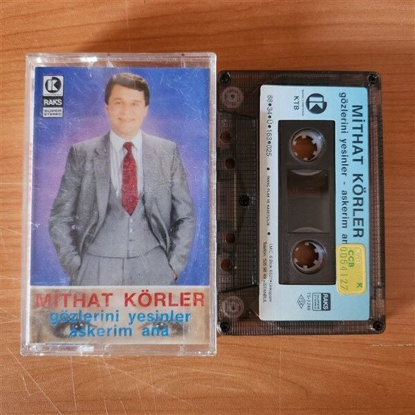 MİTHAT KÖRLER - GÖZLERİNİ YESİNLER / ASKERİM ANA (1988) - KASET 2.EL