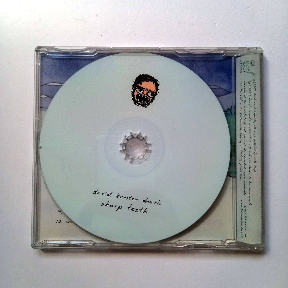DAVID KARSTEN DANIELS – SHARP TEETH (2006) - CD PROMO 2.EL
