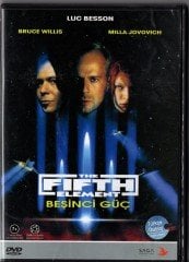 BEŞİNCİ GÜÇ - THE FIFTH ELEMENT - BRUCE WILLIS - MILLA JOVOVICH - LUC BESSON - DVD 2.EL