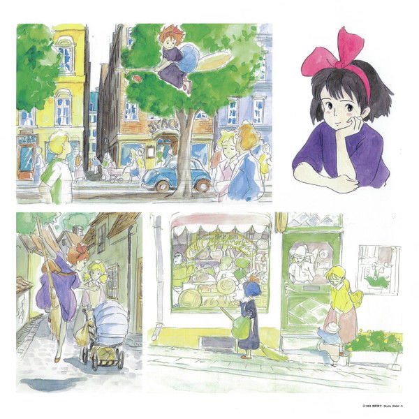 KIKI'S DELIVERY SERVICE (HAYAO MIYAZAKI 1989) - SOUNDTRACK IMAGE ALBUM/JOE HISAISHI - LP 2020 EDITION SIFIR PLAK