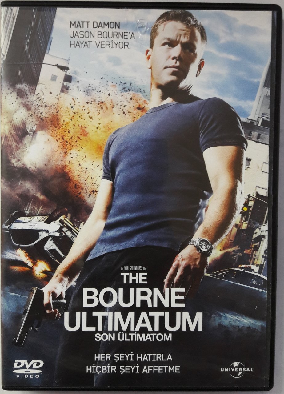 THE BOURNE ULTIMATUM - SON ÜLTİMATOM - MATT DAMON - DVD 2.EL