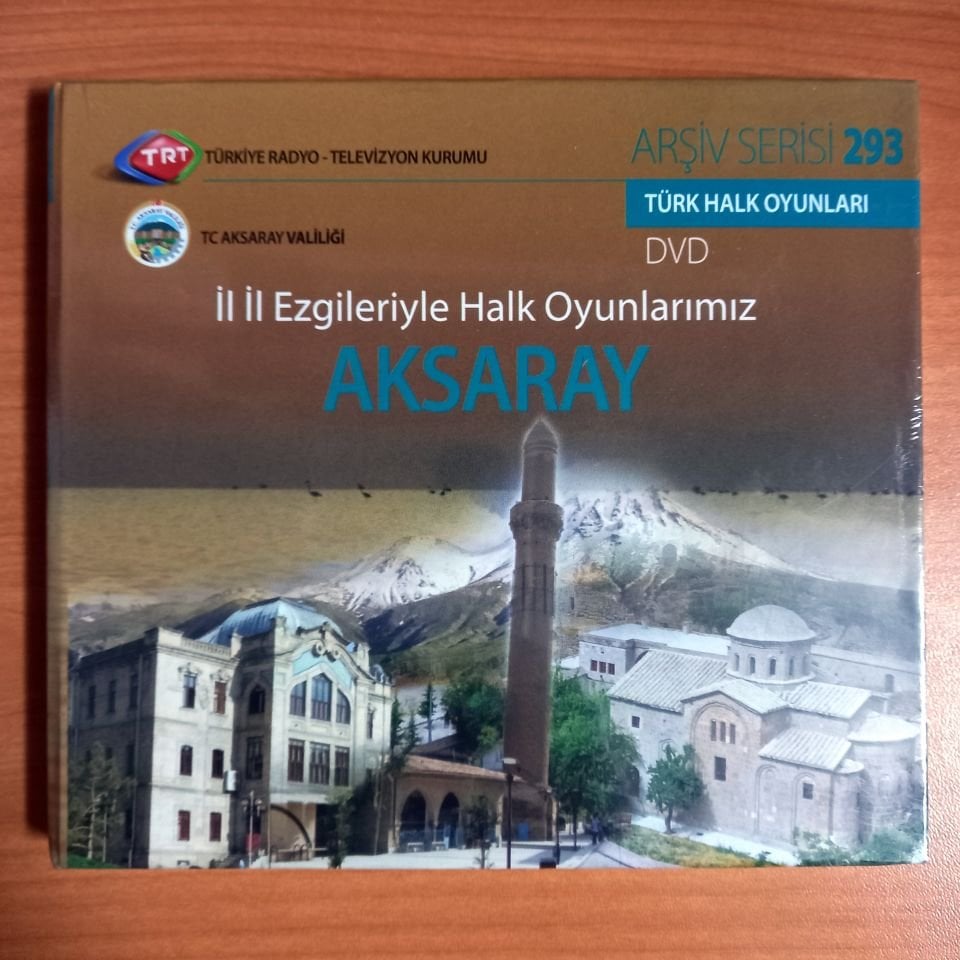 İL İL EZGİLERİYLE HALK OYUNLARIMIZ: AKSARAY / TÜRK HALK OYUNLARI / TRT ARŞİV SERİSİ 293 - DVD SIFIR