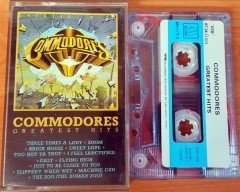 COMMODORES - GREATEST HITS (1987) MMY CASSETTE MADE IN TURKEY ''USED'' PAPER LABEL