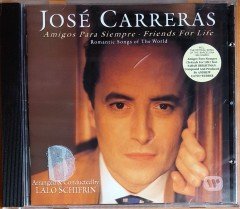 JOSE CARRERAS - AMIGOS PARA SIEMPRE / FRIENDS FOR LIFE / ROMANTIC SONGS OF THE WORLD / ARRANGED & CONDUCTED BY LALO SCHIFRIN (1992) EASTWEST CD 2.EL