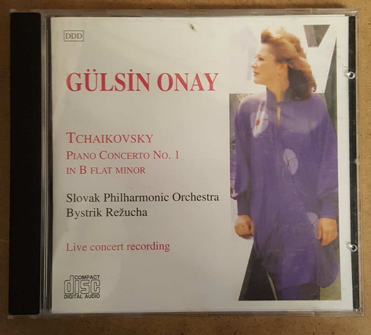 GÜLSİN ONAY - TCHAIKOVSKY PIANO CONCERTO NO 1 B FLAT MINOR - CD 2.EL