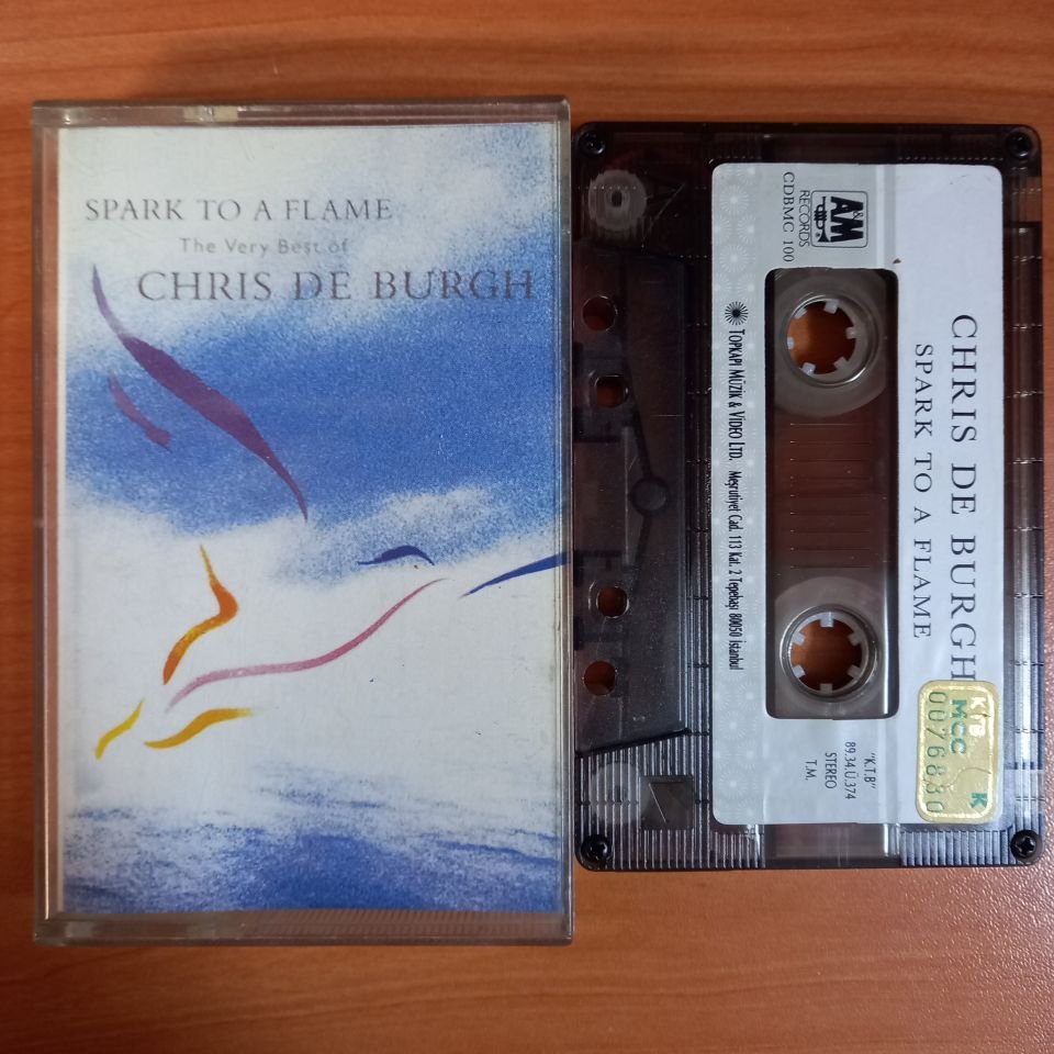CHRIS DE BURGH - SPARK TO FLAME / THE VERY BEST OF CHRIS DE BURGH (1989) - KASET 2.EL