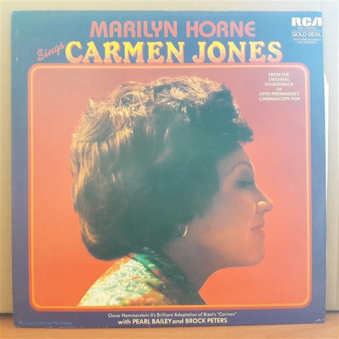 MARILYN HORNE - SINGS CARMEN JONES (1973) - PLAK 2.EL