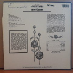 MARILYN HORNE - SINGS CARMEN JONES (1973) - PLAK 2.EL