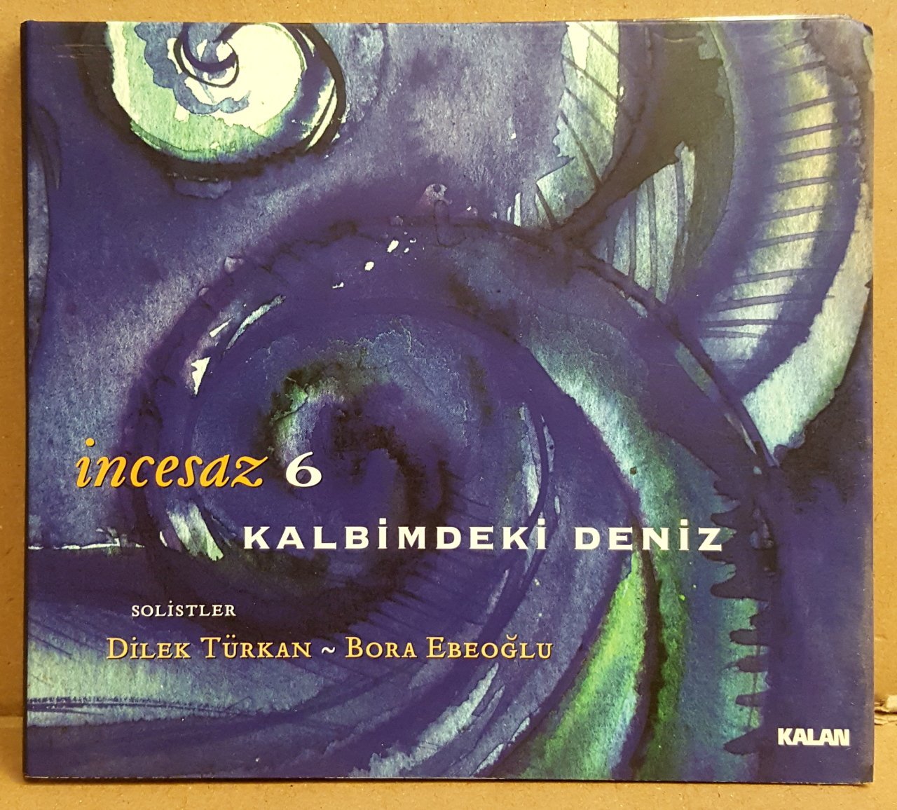 İNCESAZ - KALBİMDEKİ DENİZ / DİLEK TÜRKAN BORA EBEOĞLU (2009) - CD 2.EL 2.EL