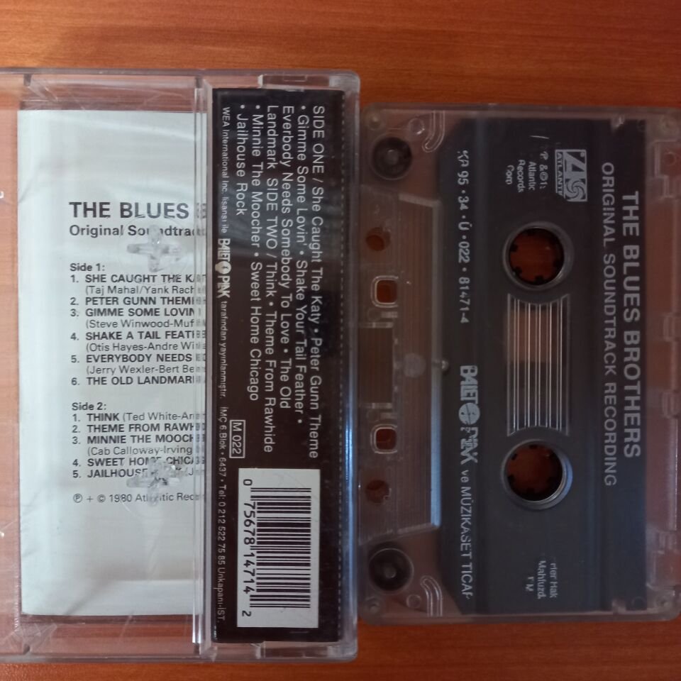 THE BLUES BROTHERS ORIGINAL SOUNDTRACK RECORDING (1995) - KASET 2.EL