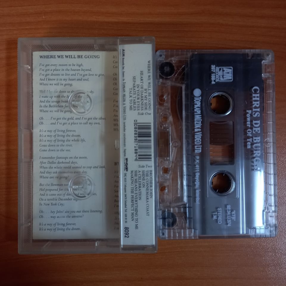 CHRIS DE BURGH - POWER OF TEN (1992) - KASET 2.EL