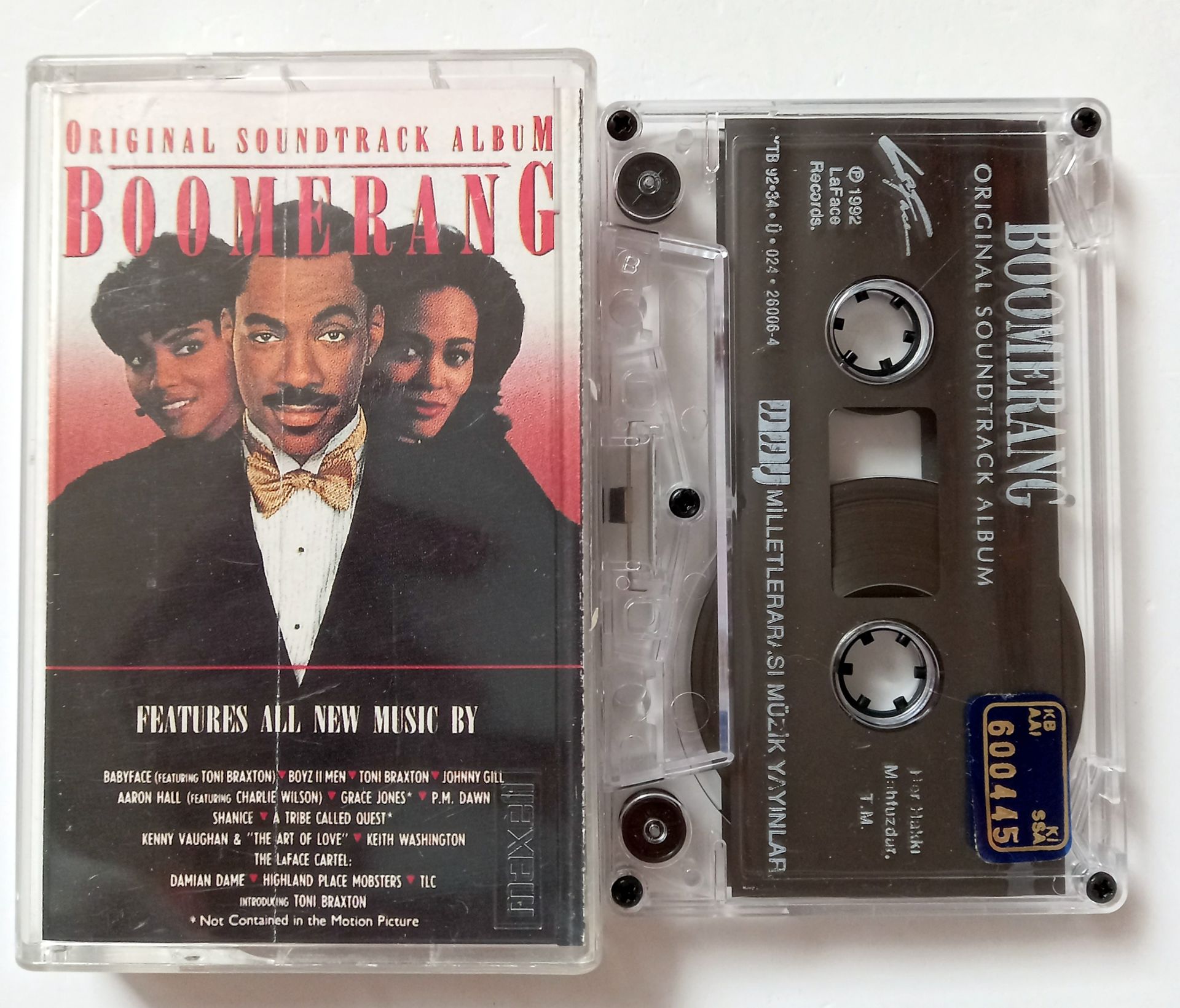 BOOMERANG - ORIGINAL SOUNDTRACK ALBUM (1992) - KASET 2.EL