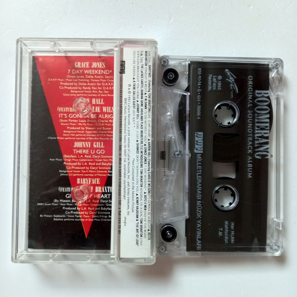 BOOMERANG - ORIGINAL SOUNDTRACK ALBUM (1992) - KASET 2.EL