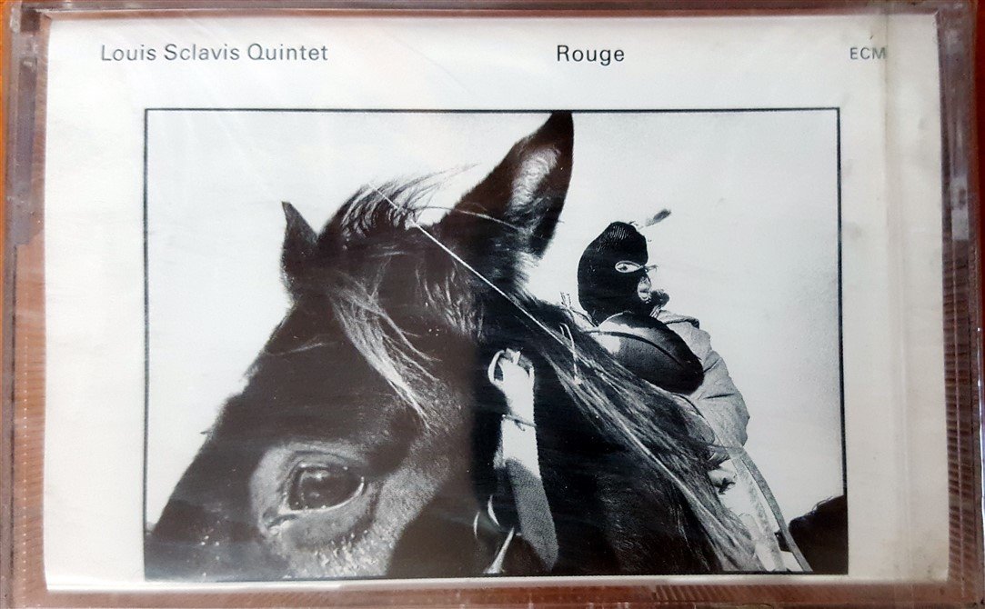 LOUIS SCLAVIS QUINTET - ROUGE (1992) CASSETTE MADE IN GERMANY ''NEW''