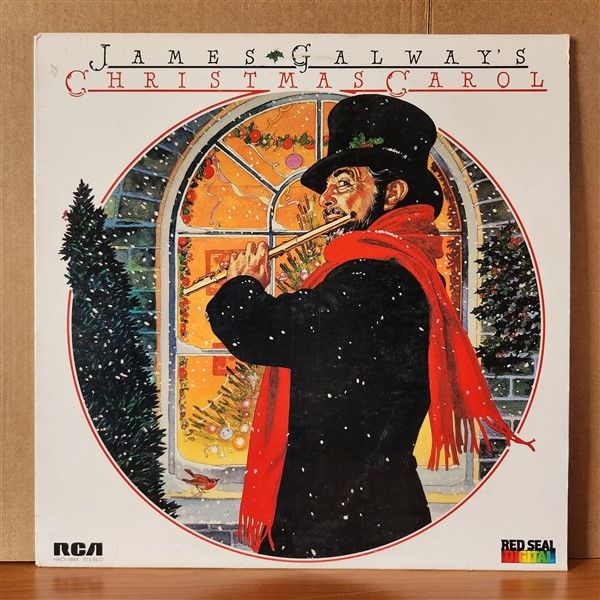 JAMES GALWAY – CHRISTMAS CAROL (1986) - LP 2.EL PLAK