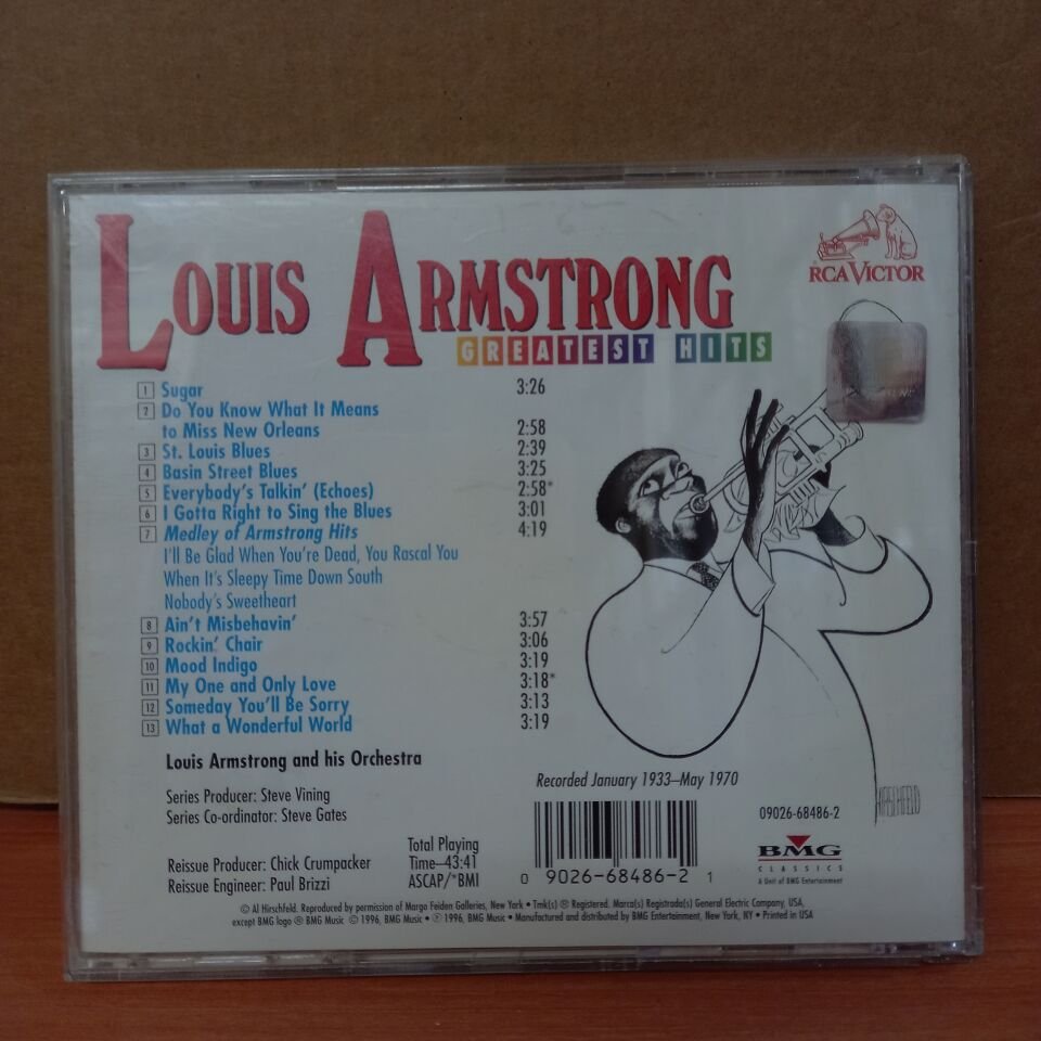 LOUIS ARMSTRONG - GREATEST HITS (1996) - CD 2. EL