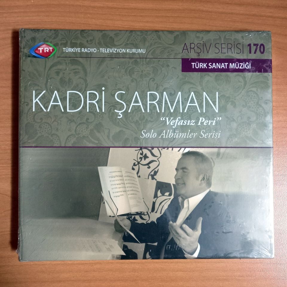 KADRİ ŞARMAN - VEFASIZ PERİ / TÜRK SANAT MÜZİĞİ / TRT ARŞİV SERİSİ 170 - CD SIFIR