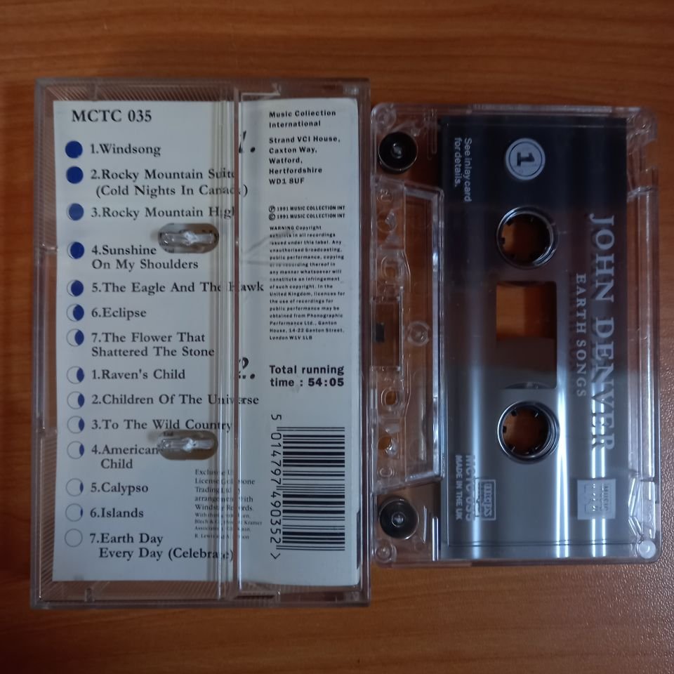 JOHN DENVER - EARTH SONGS (1991) - KASET 2.EL