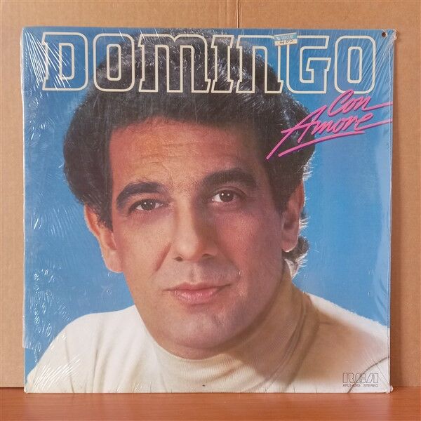 PLACIDO DOMINGO – CON AMORE (1981) - LP DÖNEM BASKISI SIFIR PLAK