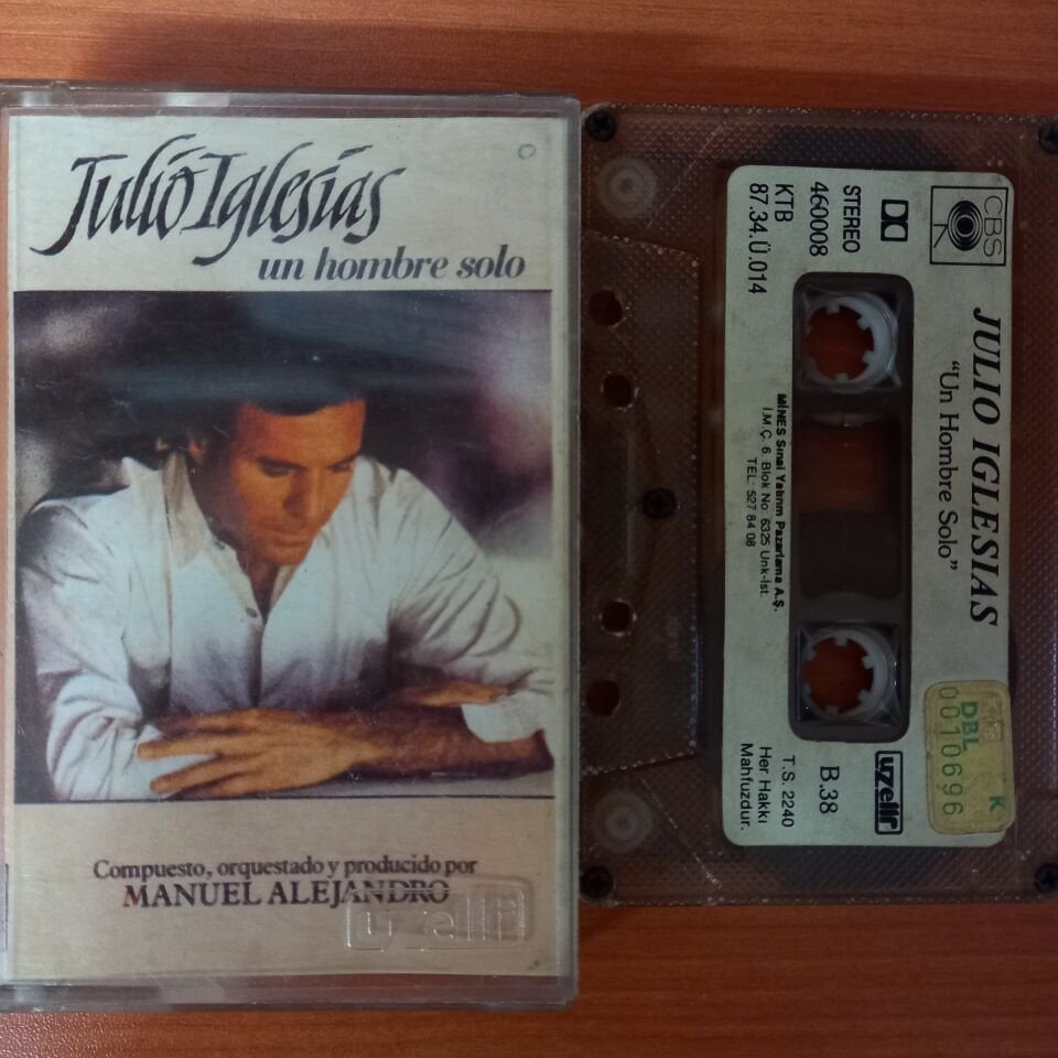 JULIO IGLESIAS - UN HOMBRE SOLO (1987) - KASET 2.EL