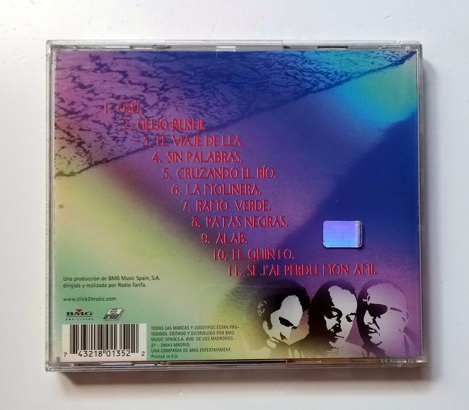 RADIO TARIFA – CRUZANDO EL RIO (2000) - CD 2.EL