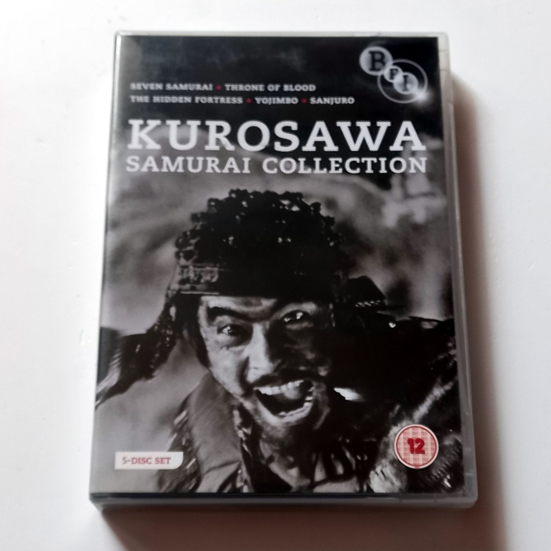 KUROSAWA SAMURAI COLLECTION - 5 FİLM - YÖN.: AKIRA KUROSAWA - 5xDVD 2.EL TR ALTYAZI YOKTUR