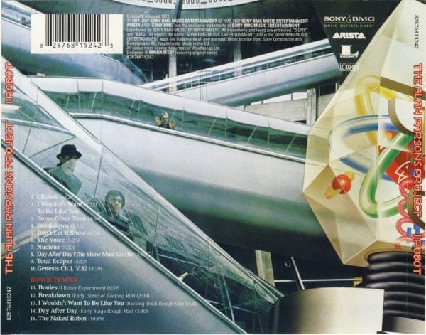 THE ALAN PARSONS PROJECT – I ROBOT (1977) - CD 2007 REMASTERED REISSUE ALBUM AMBALAJINDA SIFIR