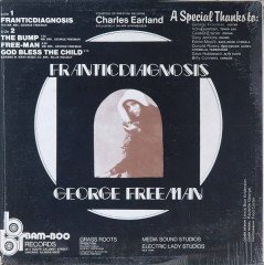 GEORGE FREEMAN - FRANTICDIAGNOSIS (1972) - LP REISSUE SIFIR PLAK