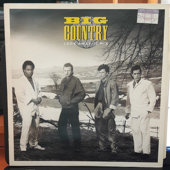 BIG COUNTRY - LOOK AWAY (1986) - 12'' MAXI SINGLE PLAK 2.EL