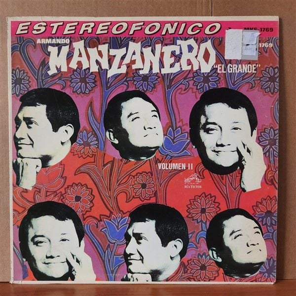 ARMANDO MANZANERO – MANZANERO “EL GRANDE” VOLUMEN II (1967) - LP 2.EL PLAK
