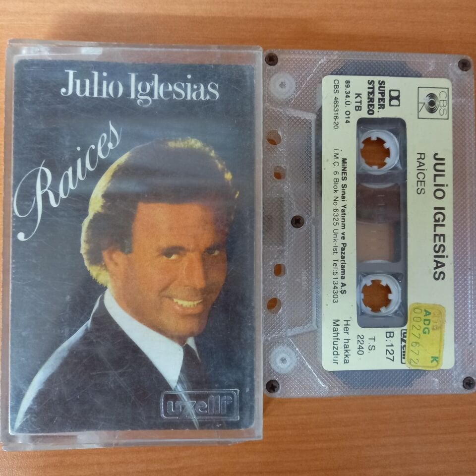 JULIO IGLESIAS - RAICES (1989) - KASET 2.EL